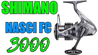 Shimano NASC3000HGFC NASCI FC Spinning Reel Review