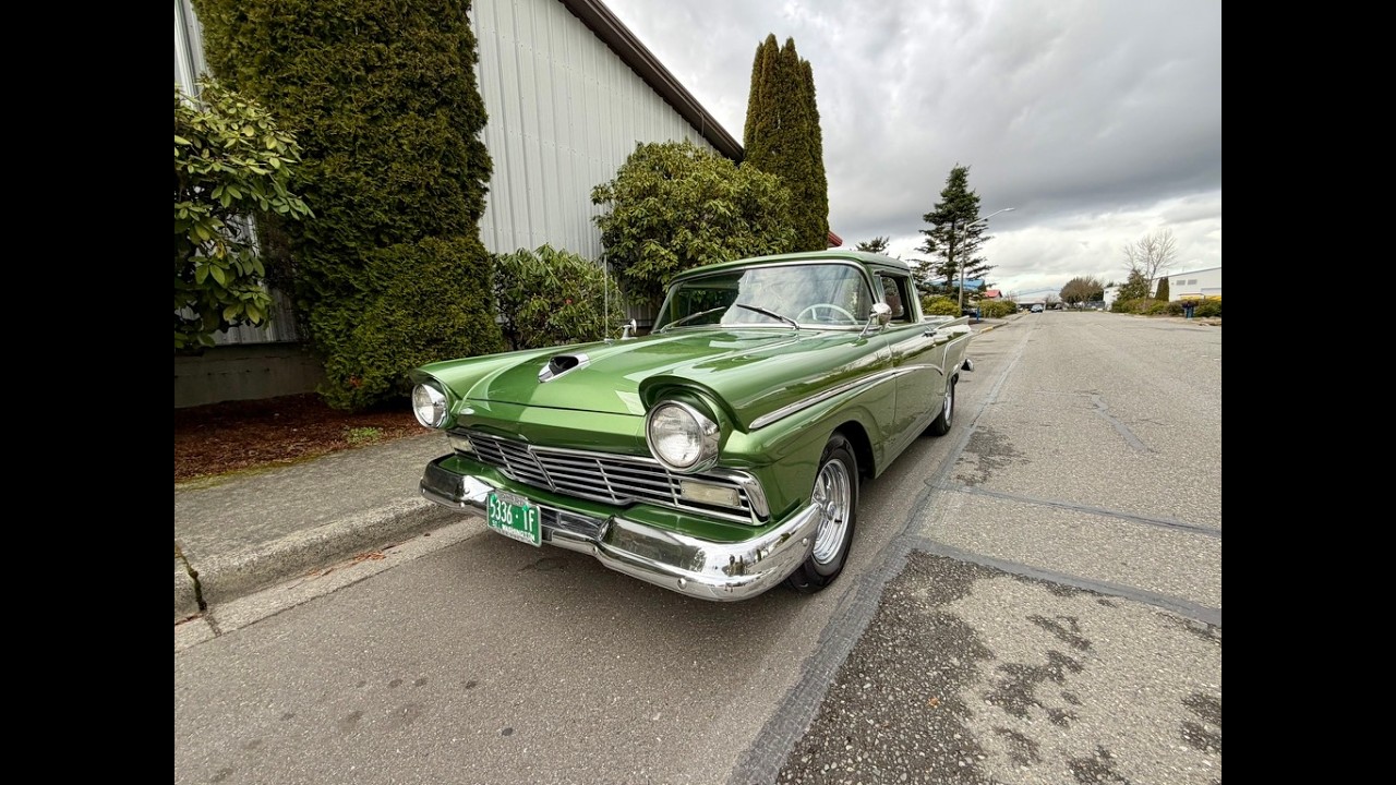 Rear Door Glass 1957 1958 Ford Fairlane 500 4 Door Hardtop Green Tint Rear Door Glass 1957 1958 Ford Fairlane 500 4 Door Hardtop Green Tint