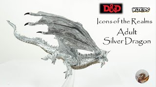 369: WizKids D&D Adult Silver Dragon (Icons of the Realms) Review