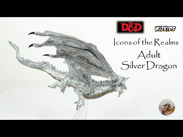 369: WizKids D&D Adult Silver Dragon (Icons of the Realms) Review