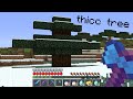 Minecraft UHC but everything is WIDE...