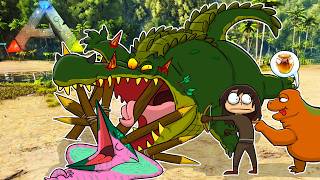 Taming a PTERANODON (but i add animations) ARK