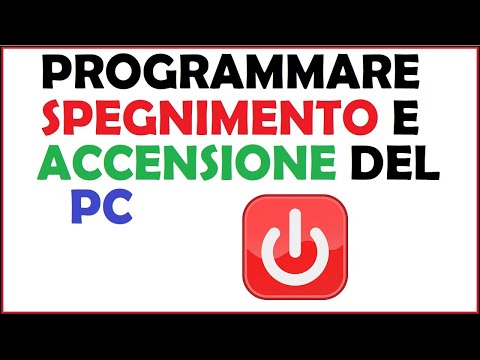 Video: Spegnimento, riavvio o ibernazione del computer in base a una pianificazione: 6 passaggi Video: Spegnimento, riavvio o ibernazione del computer in base a una pianificazione: 6 passaggi