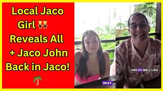 Entrevista a una chica local de Jaco y a Jaco John de regreso en Costa Rica 👯‍♀️🌴
