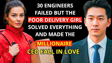 30 ENGINEERS FAILED, BUT THE POOR DELIVERY GIRL SOLVED EVERYTHING AND MADE THE MILLIONAIRE CEO