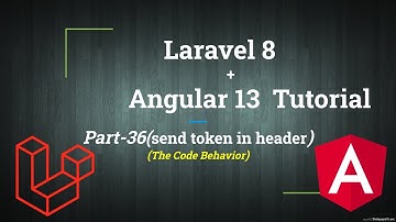 Send Token in Header Angular  | JWT token in Angular | HttpHeader | Laravel Angular Tutorial Part-36