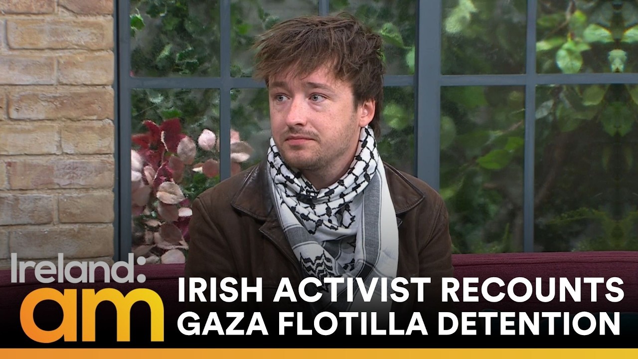 Irish Activist describes Israeli interception at sea & the scenes from inside Israeli prison ships