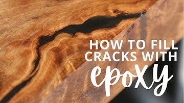How to Fill Cracks & Voids with Epoxy Resin (for first-timers)