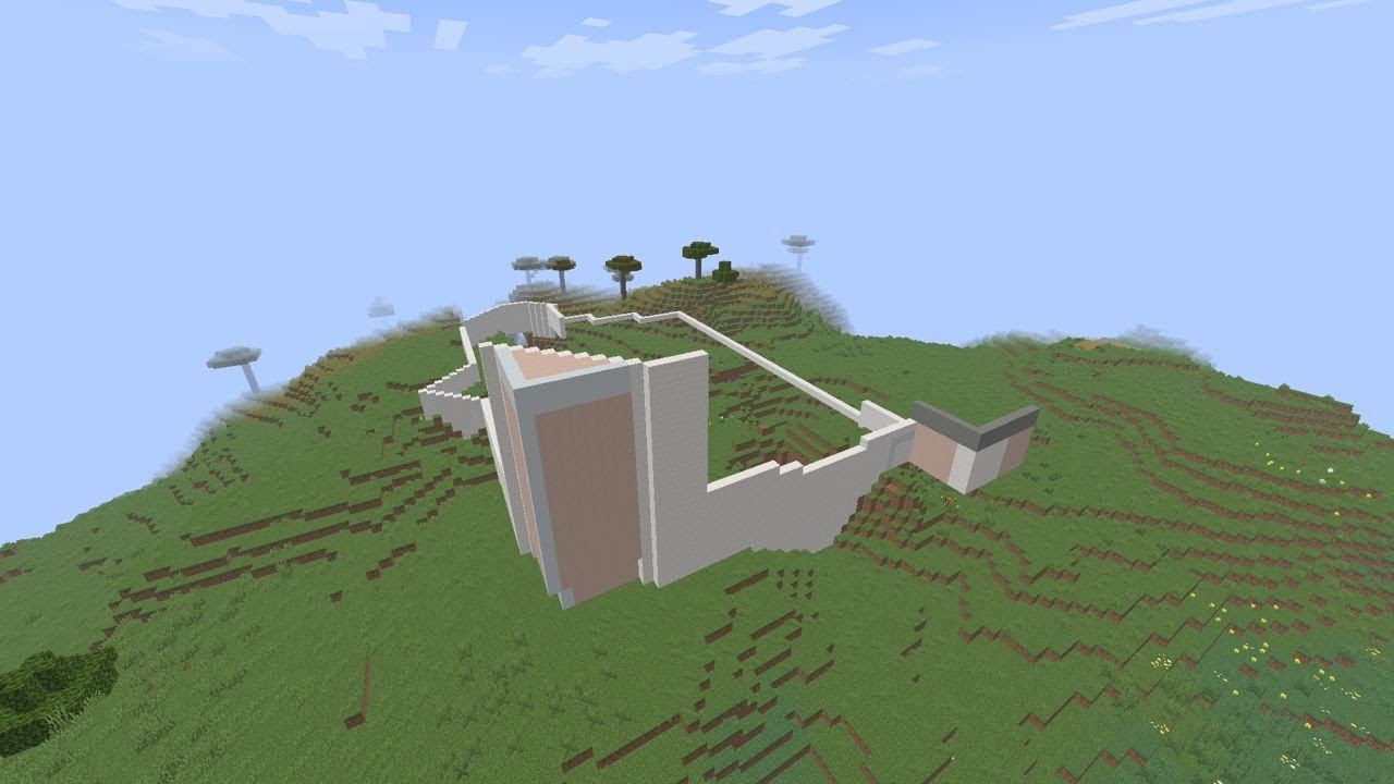 Making my own Minecraft Horror map Abandon Mall Part 1 - YouTube