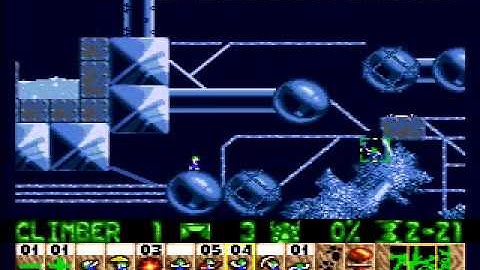 Lemmings Presents 24 Everyones hard nut (easiest solution ever)