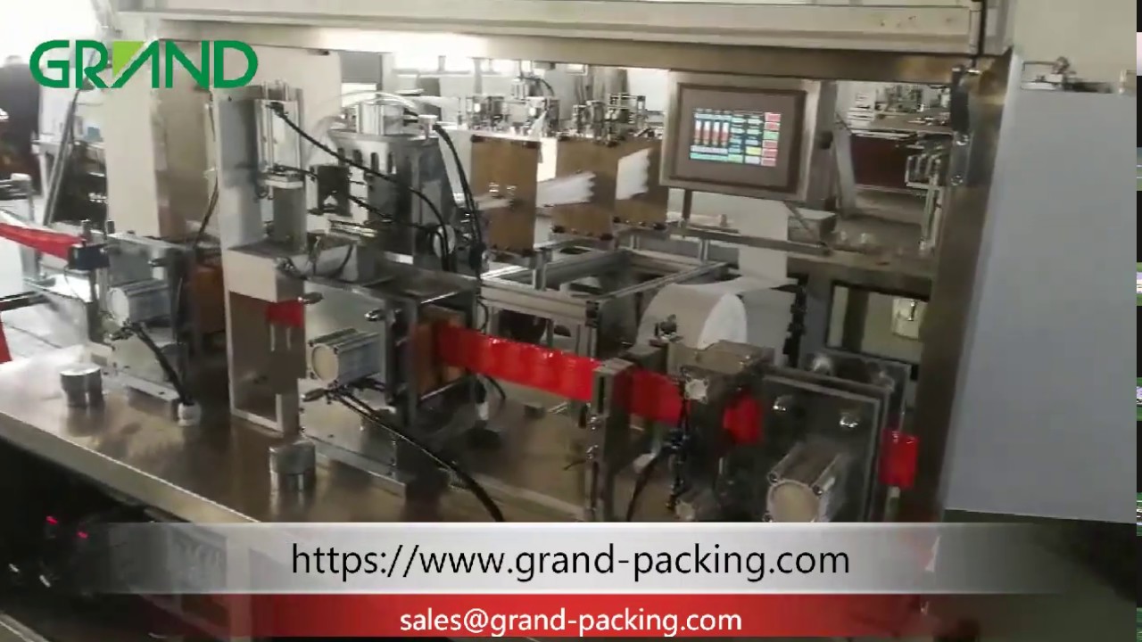 wet wipes manufacturing machine - YouTube