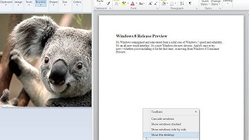 Windows 8.0 Professional - Minimize All Open Windows to Taskbar Buttons