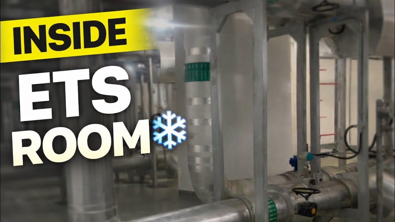 How HVAC District Cooling Works? Inside an ETS Room - YouTube