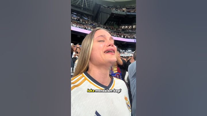 Ketika Cristiano Ronaldo membuat Madridista menangis 😭