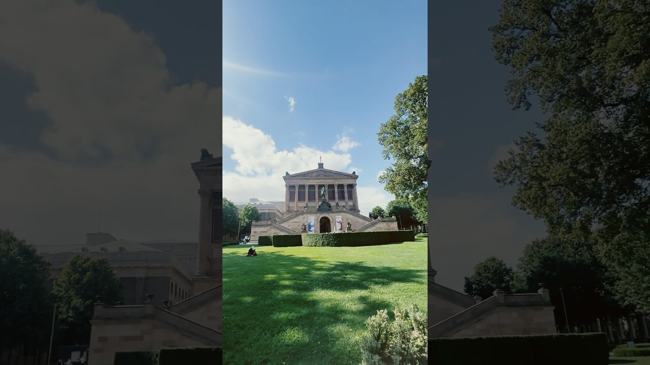 The beautiful Alte Nationalgalerie in Berlin! 