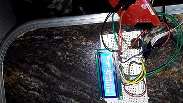 Displays internal temperature sensor degree by using LCD