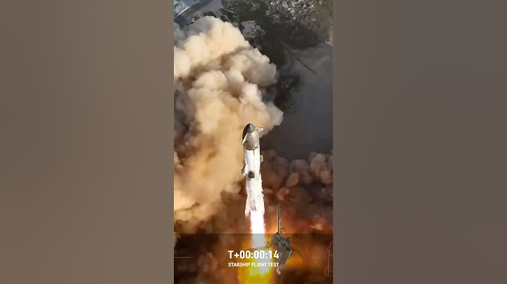 LIFTOFF! SpaceX Starship Flight 8