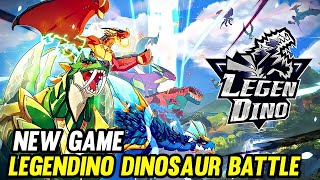 NEW GAME LEGENDINO : DINOSAUR BATTLE GAMEPLAY - LEGENDINO screenshot 5