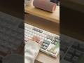 Epomaker TH87 | #keyboard #keyboardasmr #asmrkeyboard #mechanicalkeyboard #cozy #cozyasmr #desk