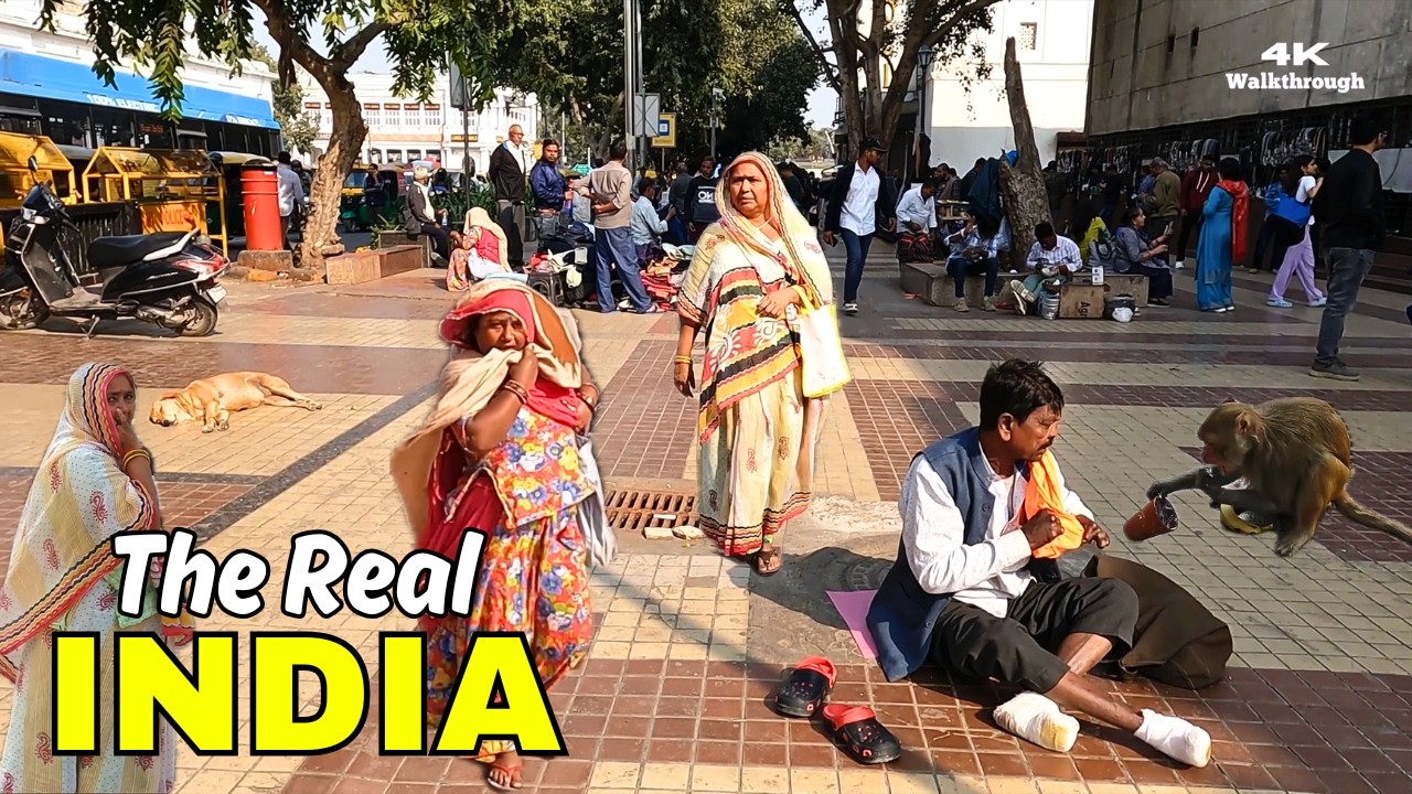 You Won't Believe This Street Life in India 🇮🇳 | 4K HDR POV Delhi Walking Tour