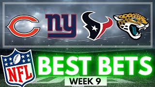 NFL Week 10 Best Bets: Giants vs Bears | Texans vs Jaguars