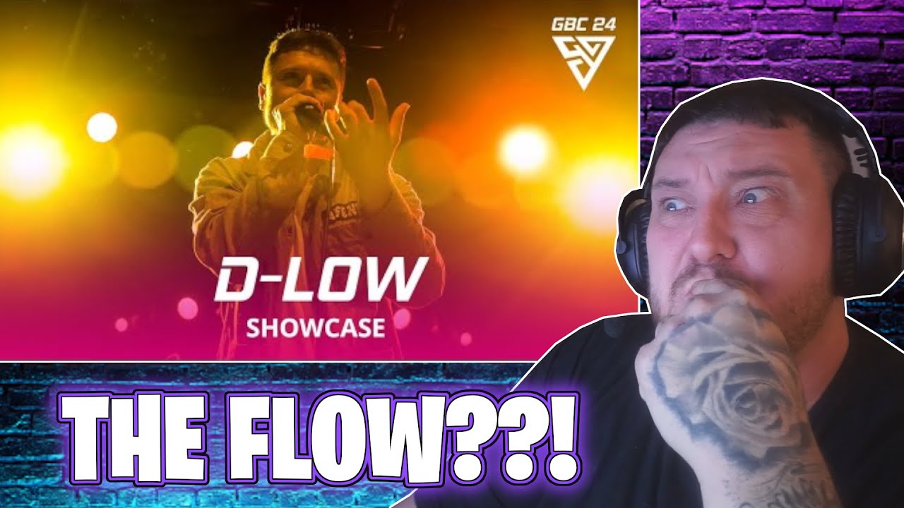 The Flow??! D-LOW 🇬🇧 | SHOWCASE | German Beatbox Championship 2024 [REACTION]