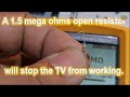 Sony vintage lcd tv repair