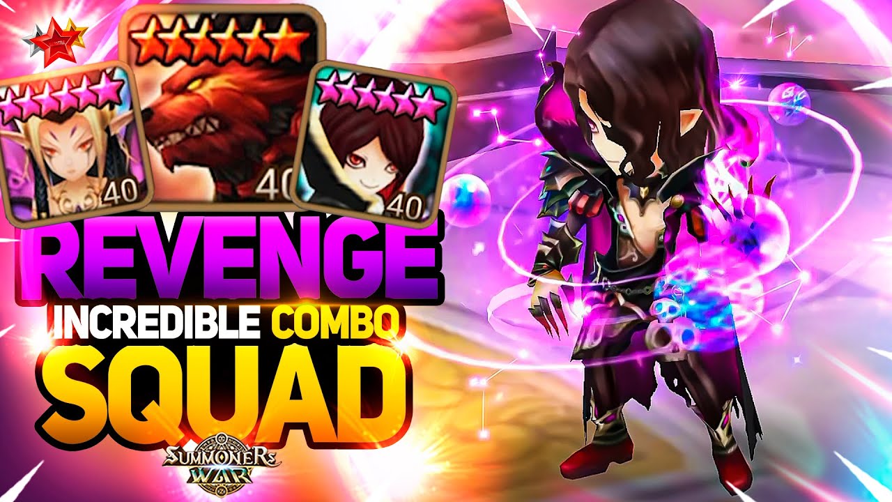 Guardian REVENGE SQUAD with Cadiz, Ursha and Nyx - Summoners War