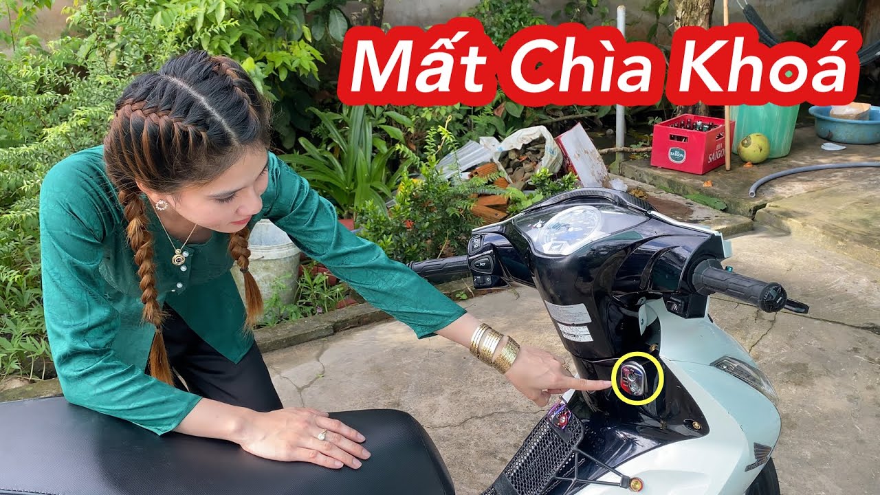 mở khóa xe máy khi bị mất chìa