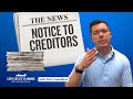 How the Notice to Creditors Process Works