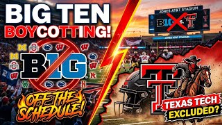 Big Ten BOYCOTTING Texas Tech from schedules | DAMAGES College Football in Senate Bill Update