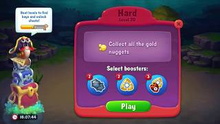 Fishdom [HD] Hard Level 20 - No Boosters