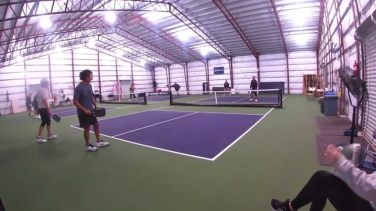 Pickleball 12-18-24 in Hazel Dell Max&Dez vs Charlie&Tim