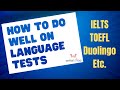 How to Do Well on Language Tests