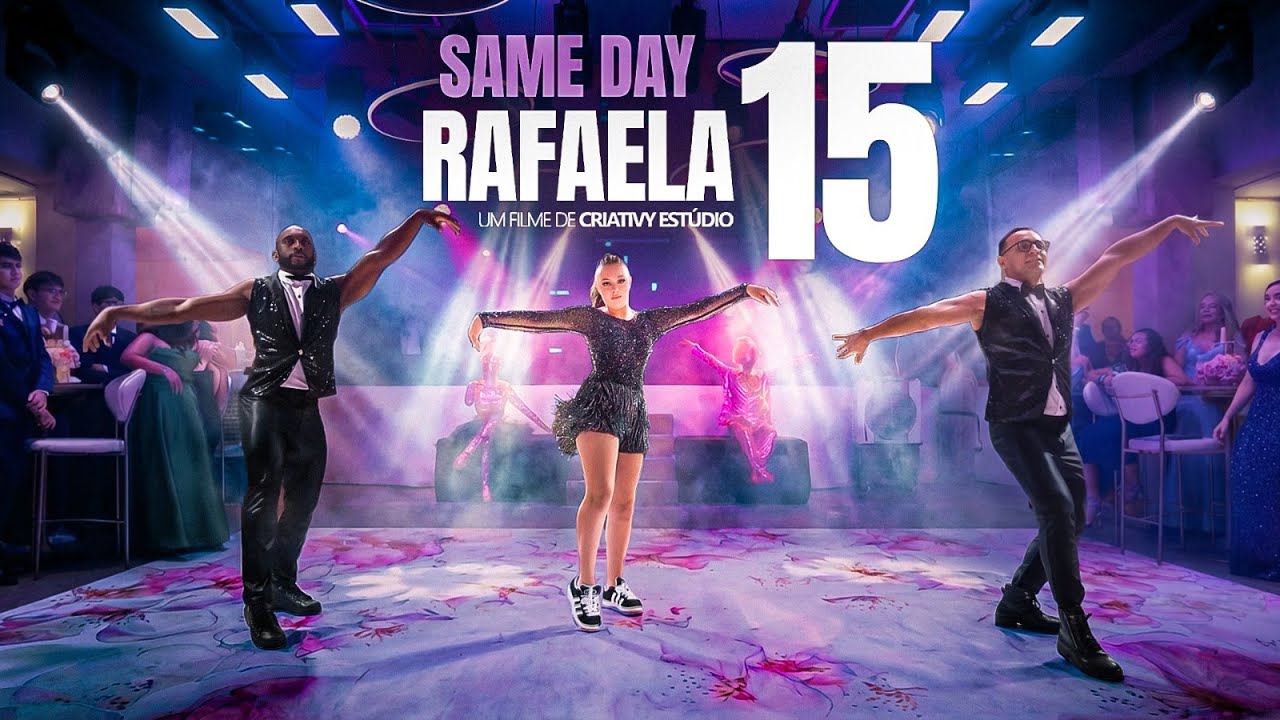 SAME DAY | FESTA DE 15 ANOS | JACUTINGA - MINAS GERAIS | DEBUTANTE RAFAELA | CRIATIVY ESTÚDIO 4K