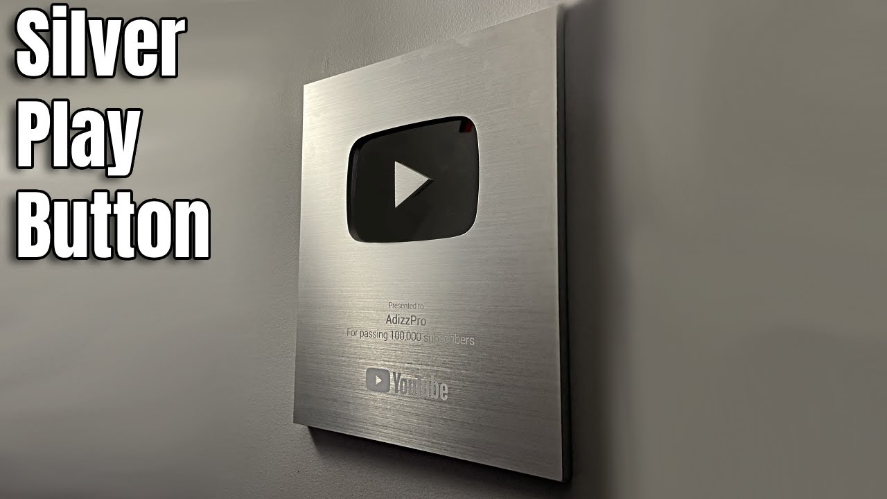 YouTube Sent Me Something (Silver Play Button Unboxing) - YouTube