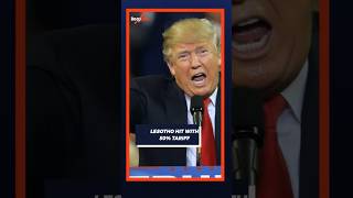 Lesotho Hit With 50 Us Tariff  Shocking Impact 