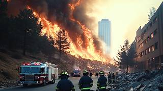 They are trapped inside a burning skyscraper that is about to collapse | Disaster Movie