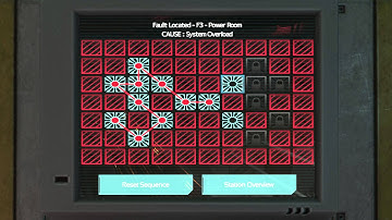 SOMA - Site Omicron: Remove Lockdown Overidden Puzzle (Link Cubes Together) Green Lines Connected