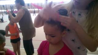 How To Make A Perfect Bun 8 Rhythmic Gymnastics Ramat Gan