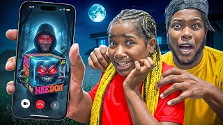 OUR DAUGHTER CAUGHT ON FACETIME WITH NEEDOH MAN AT NIGHT……😱💔