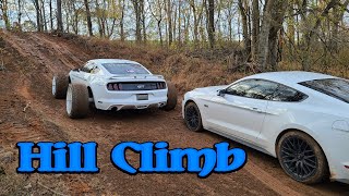 MUDstang vs Mustang  Hill Climb Battle