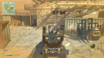 MW3 100 KILL STREAK NO SPECIALIST + ASSAULT MOAB (109-2 Demolition on Dome)