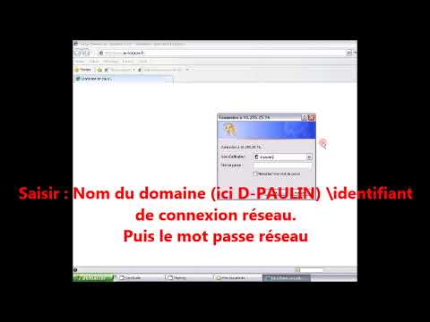 Authentifier une connexion au réseau Internet