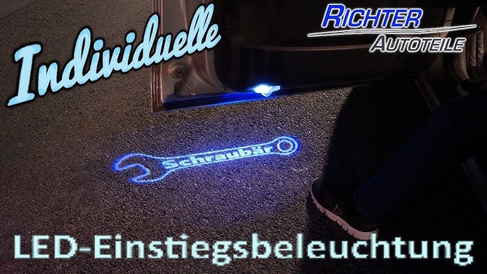 Einstiegsbeleuchtung mit eigenem Logo für Audi A3 - Letstalkaboutdesi,  69,00 €