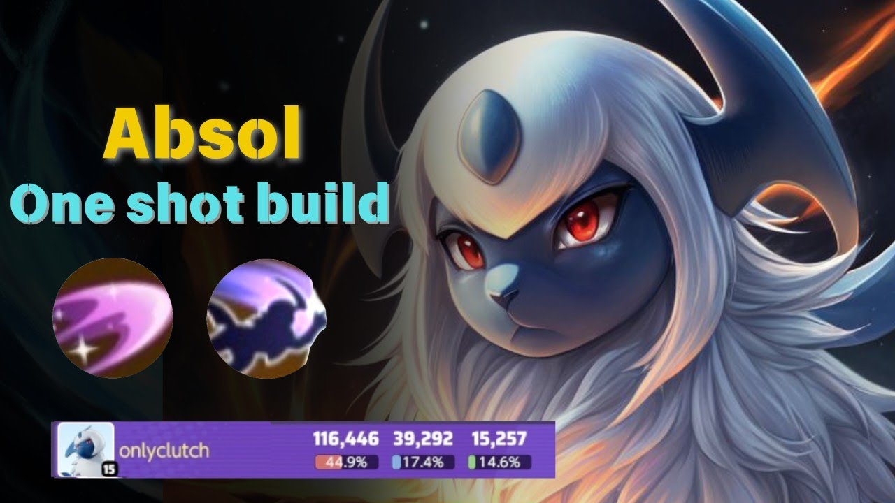 absol gameplay | absol pokemon unite | absol build#ranked match#pokemon ...