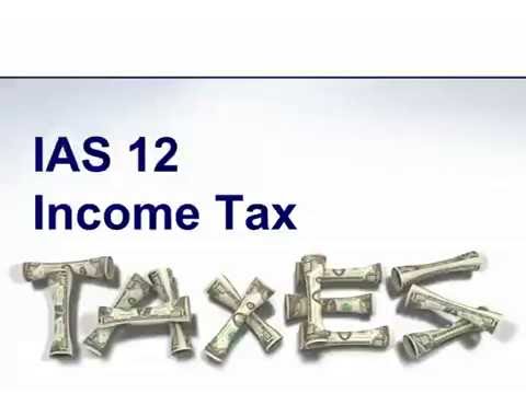 Webinar IAS 12 Income Taxes and 2016 Amendments