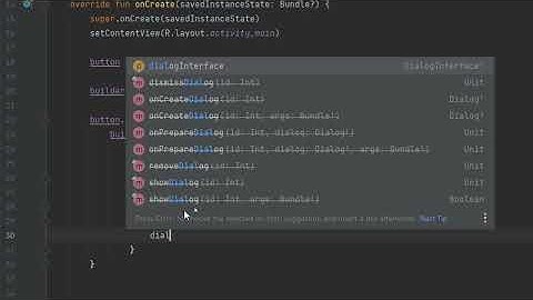 Alert Dialog in Android Studio Kotlin