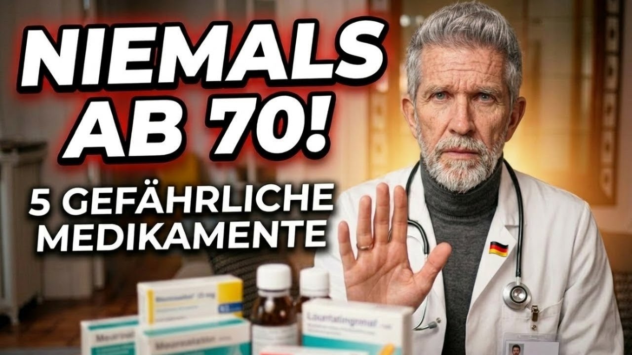 Als Arzt: Diese 5 Medikamente würde ich meinen Angehörigen mit 70 NIEMALS geben!
