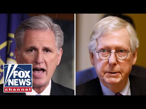 Mccarthy blasts mcconnell's 'wrong' decision canoodling with democrats